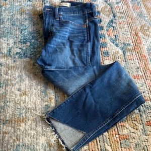 New w/o tags size 25 Madewell 10” skinny jeans